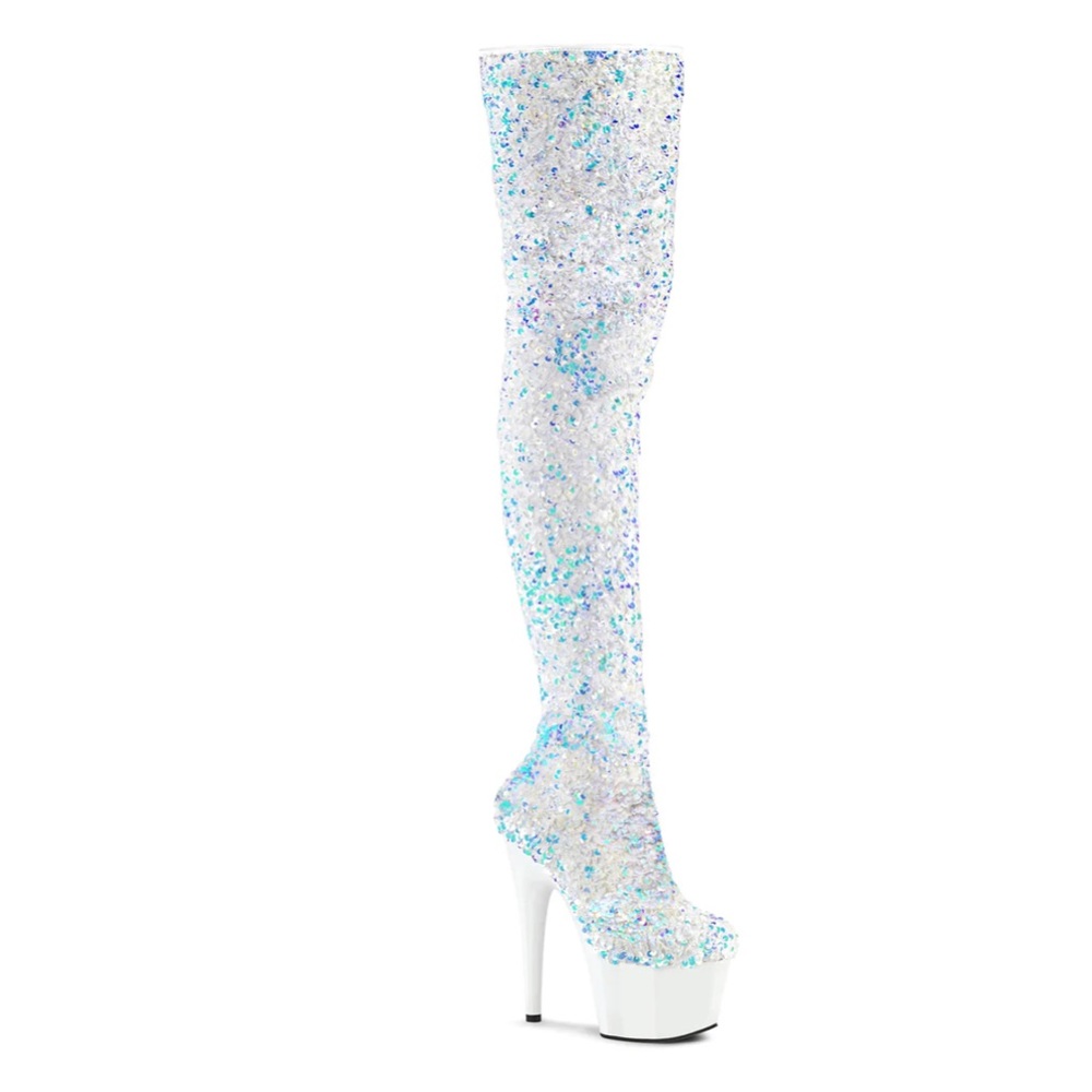 Pleaser Sequin Size 7 Boots